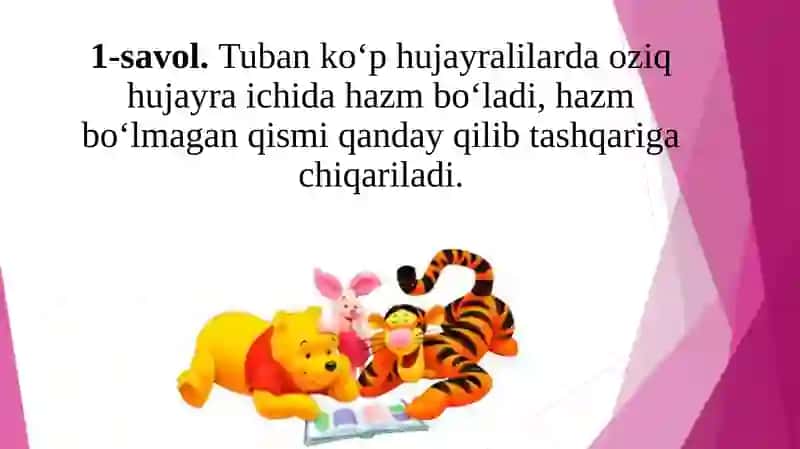 Hayvonlarning ayrish va jinsiy organlar evolutsiyasi 3