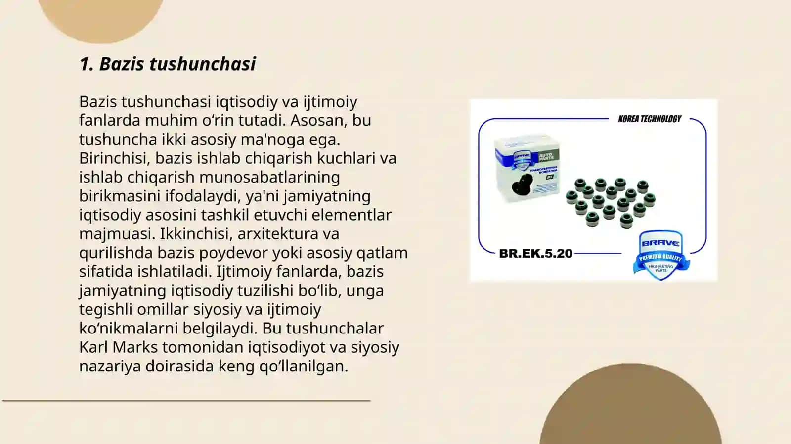 Bazis tushunchasi 3