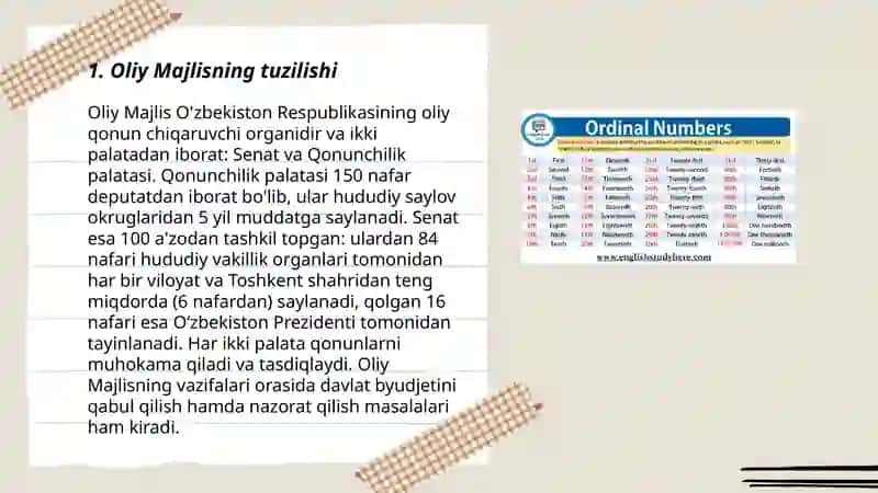 Oliy Majlisning tuzilishi 3