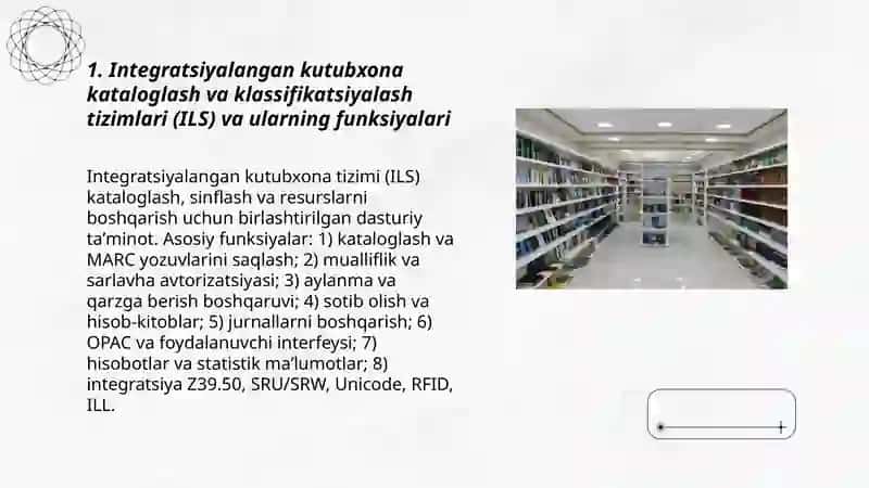 Kutubxona kataloglash va klassifikatsiyalash dasturlari 3