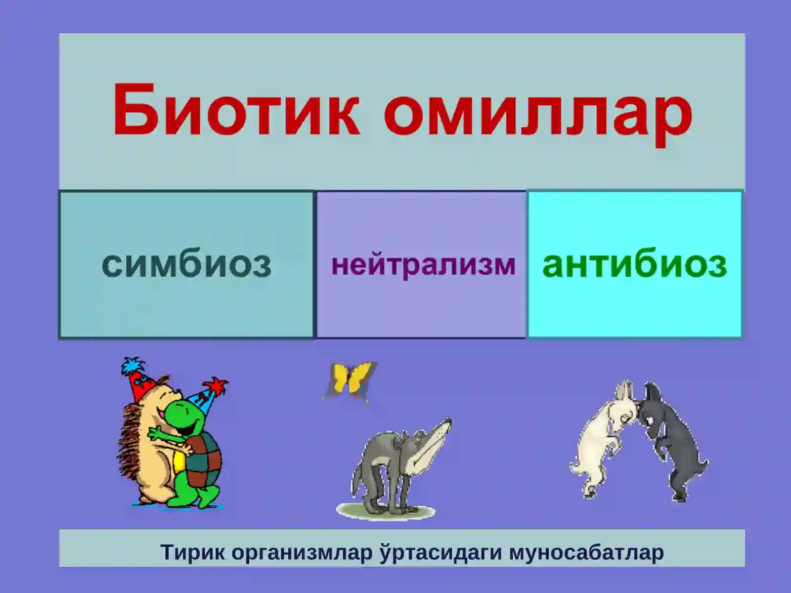 Биотик омиллар 3