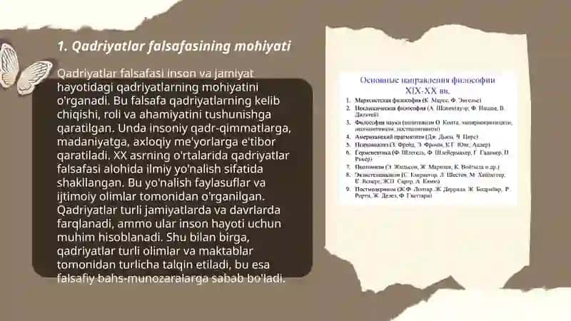Qadriyatlar falsafasi 3