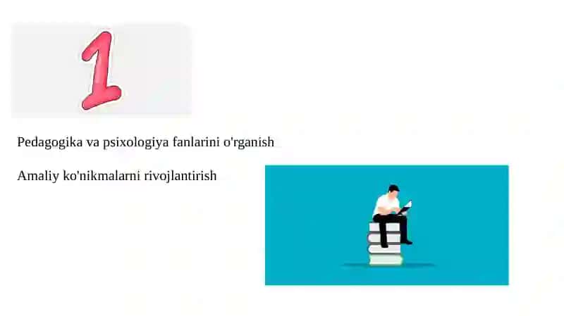 Pedagogik kompetensiya ga erishish yo'llari 3