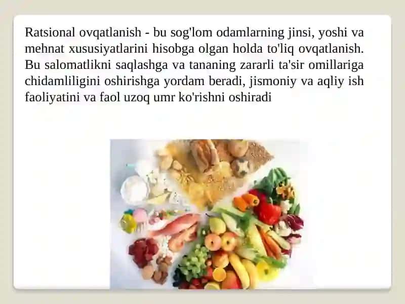 Ratsional ovqatlanish 3