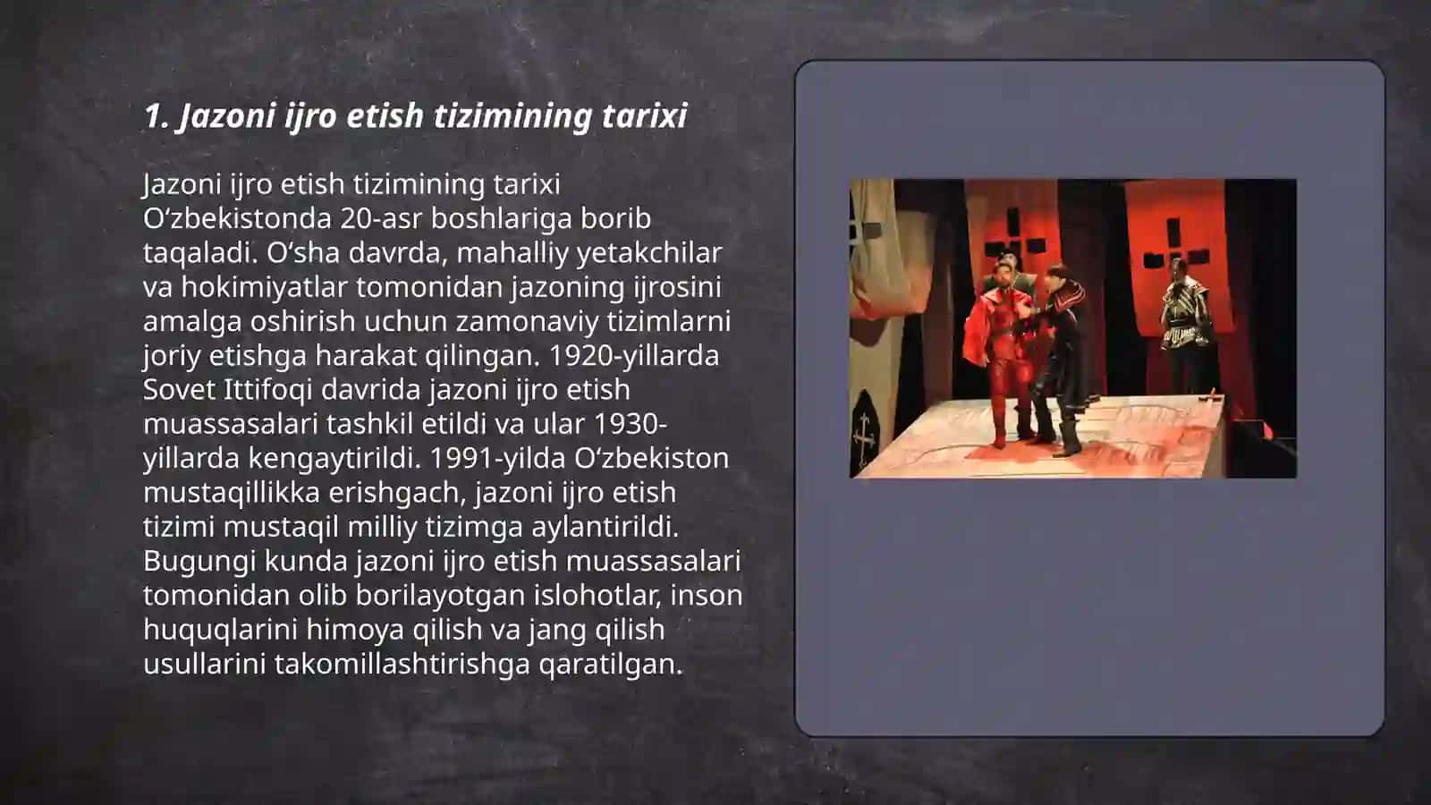 Jazoni ijro etish muassasalari 3