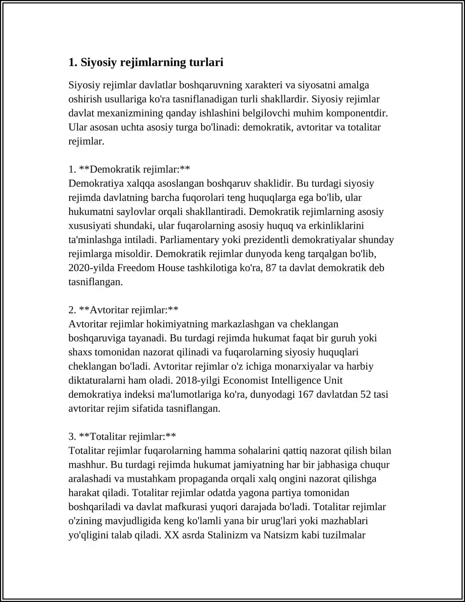 SIYOSIY REJIM 3