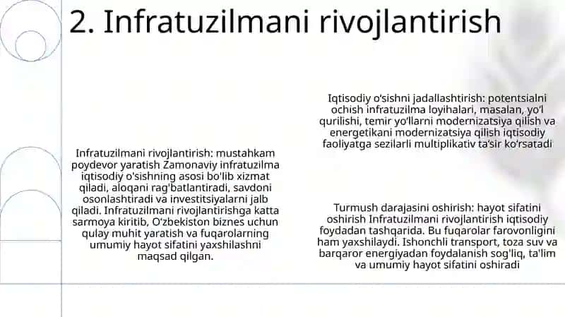 Milliy Iqtisodiyotni Jadal Rivojlantirish Va Yuqori O'Sish Sur'Atlarini Ta'Minlash 3