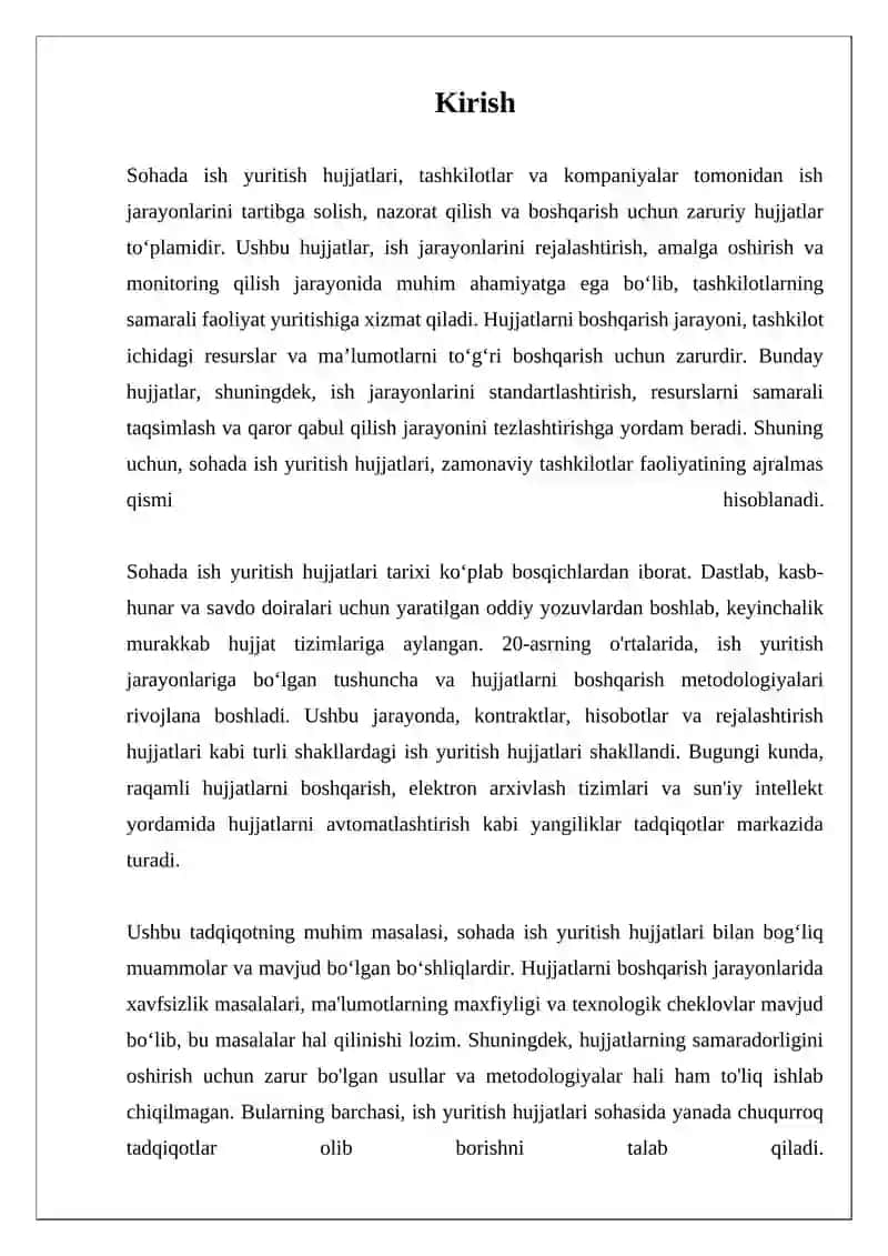 Sohada ish yuritish hujjatlari 3