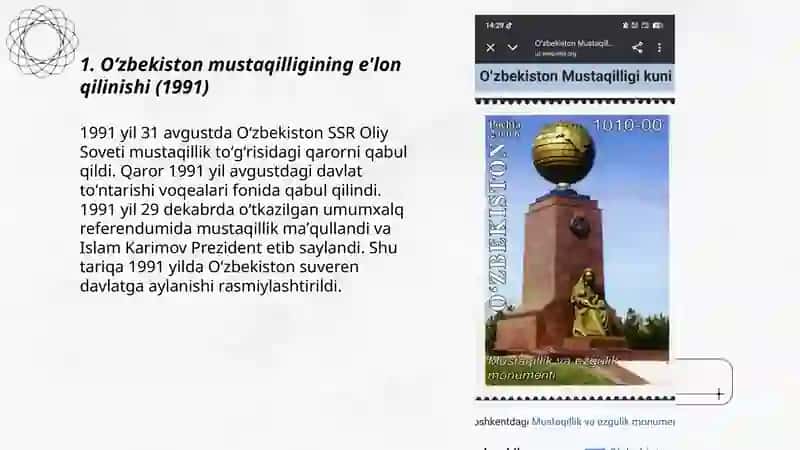 O'zbekistong enga yangi tarixi 3