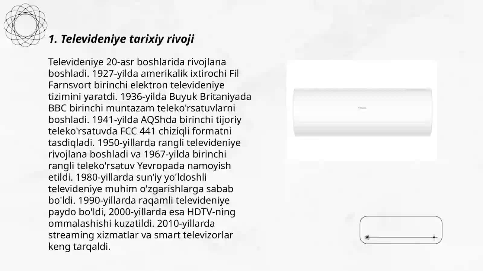 Televideniye ko’ngilochar sanoat sifatida 3