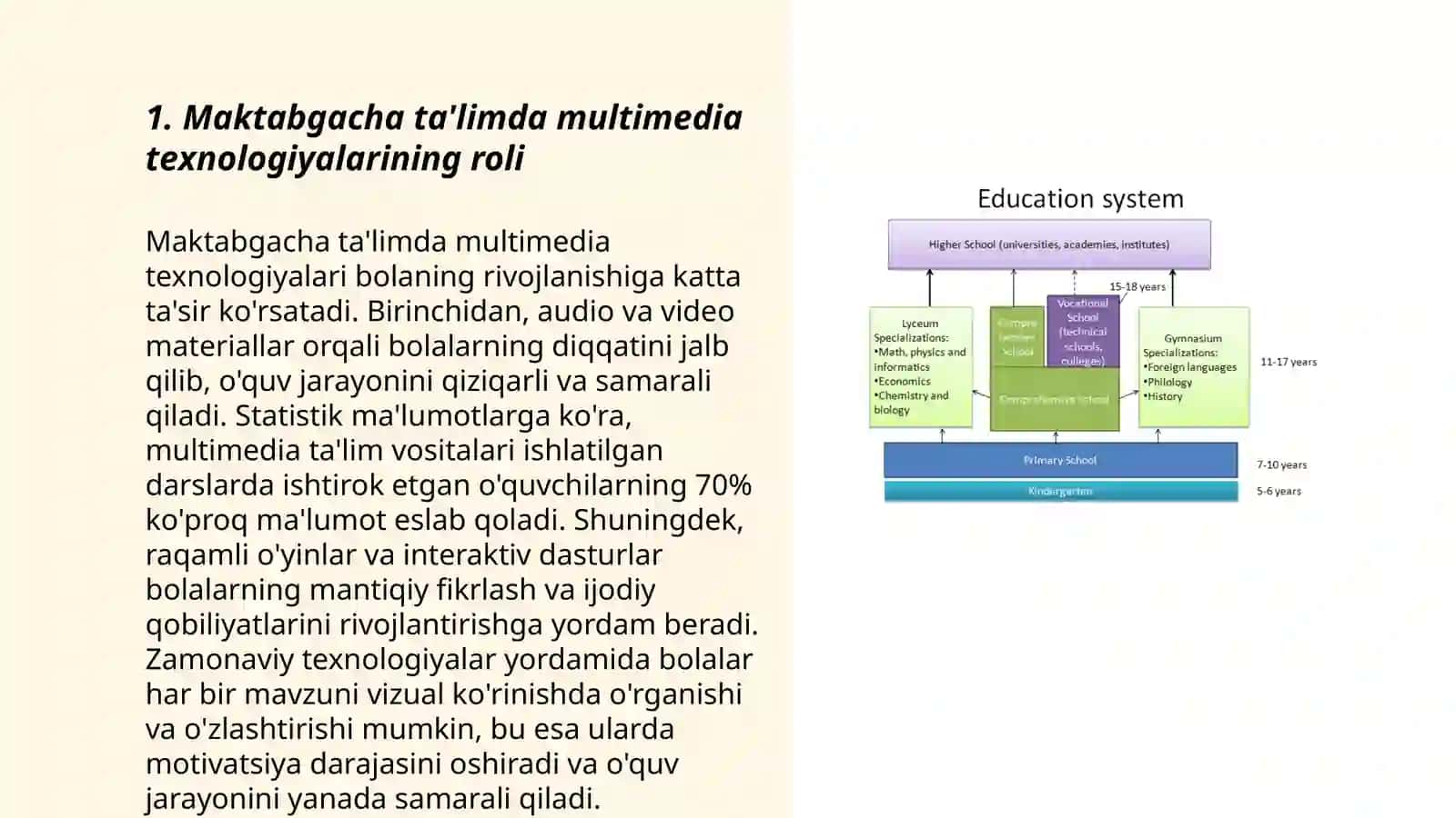 Maktabgacha ta’lim tashkilotlarida multimediani joriy etish 3