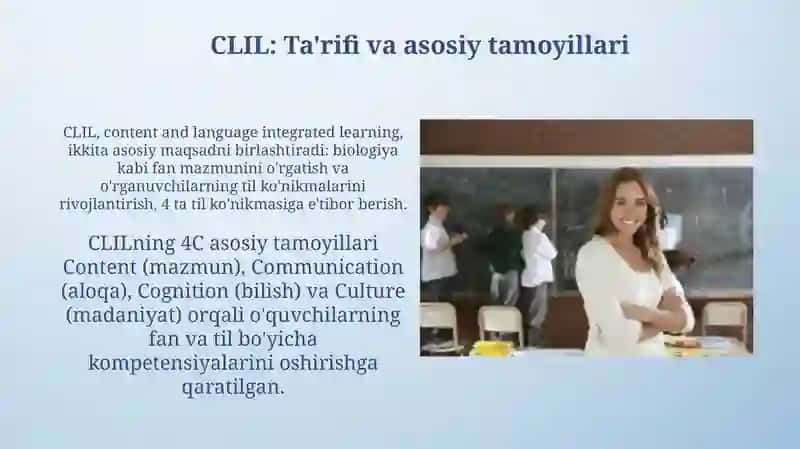 Biologiya fanlarini oʻqitishda CLIL (Content and Language Integrated Learning) yondashuvi 3