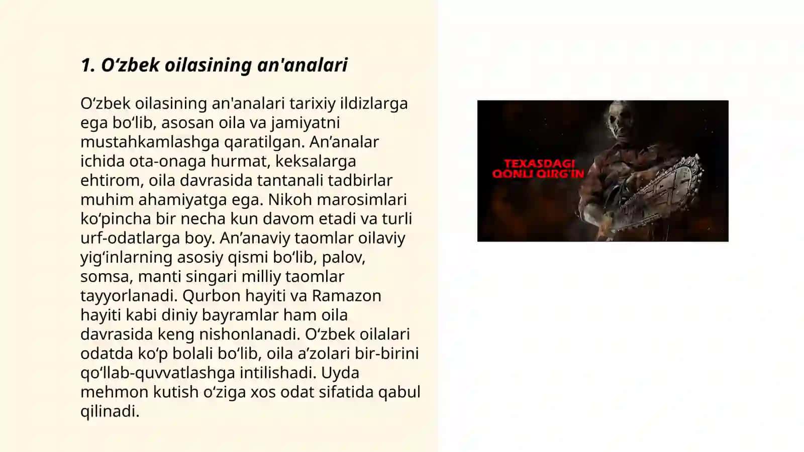 O'zbek oilasi - milliy dunyoqarash manbai sifatida 3