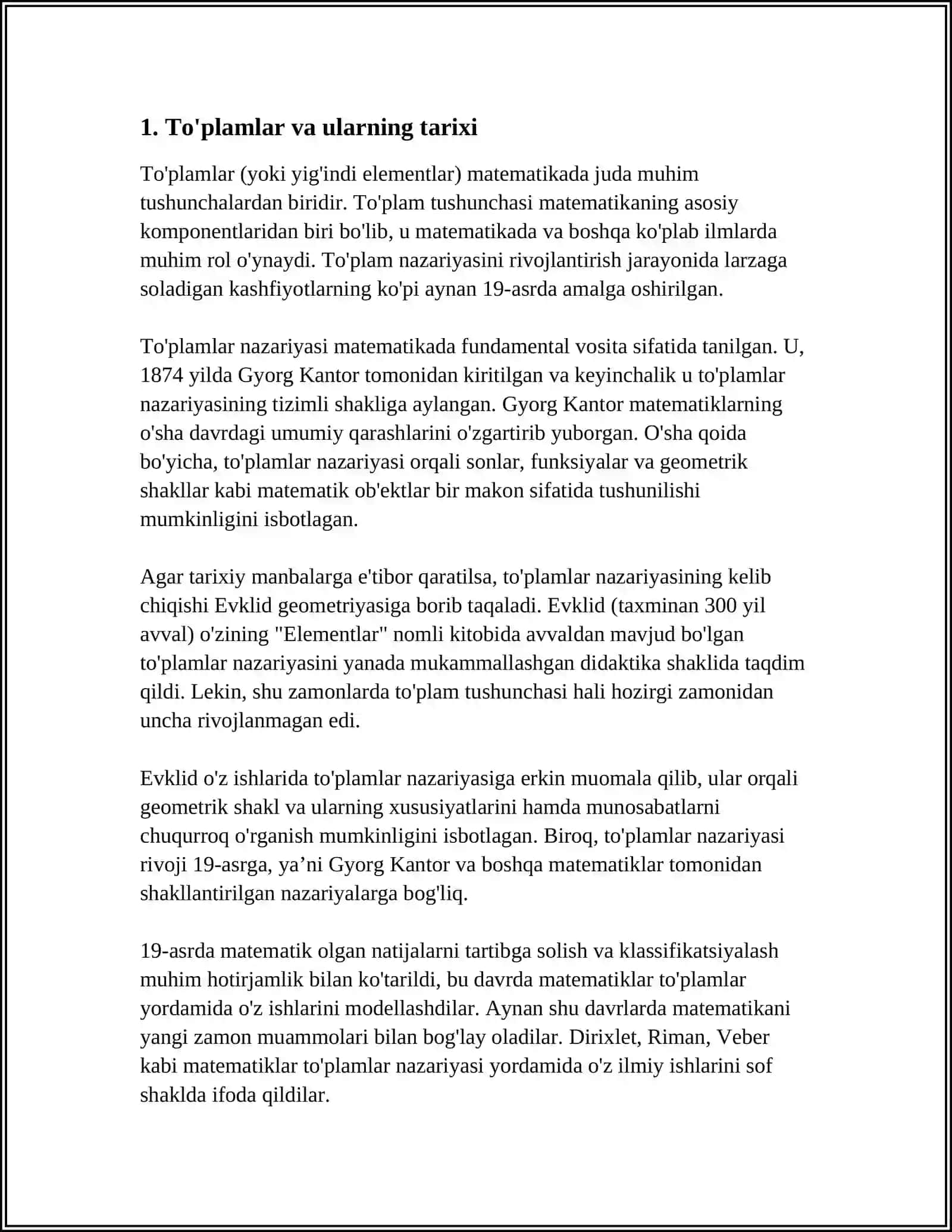 N.YA VILENKINNING "TO'PLAMLAR HAQIDA HIKOYALAR" KITOBINI O'RGANISH 3