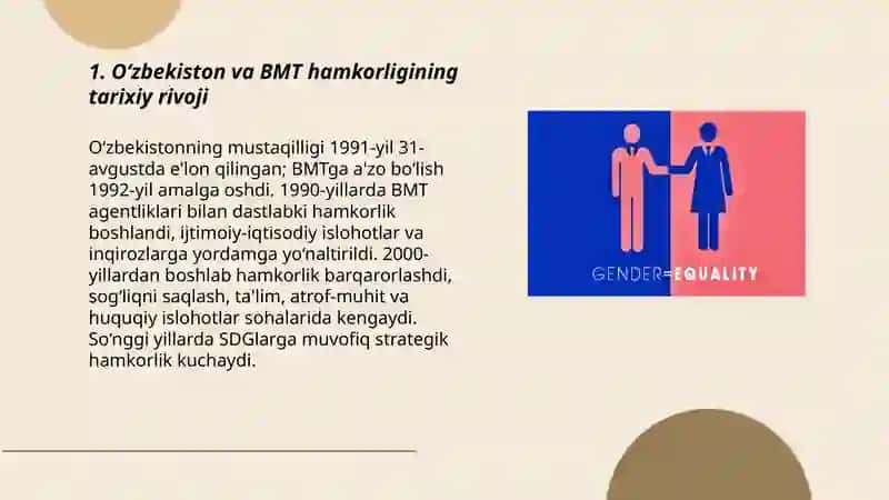 O‘zbekiston va BMT Hamkorlik Aloqalari 3
