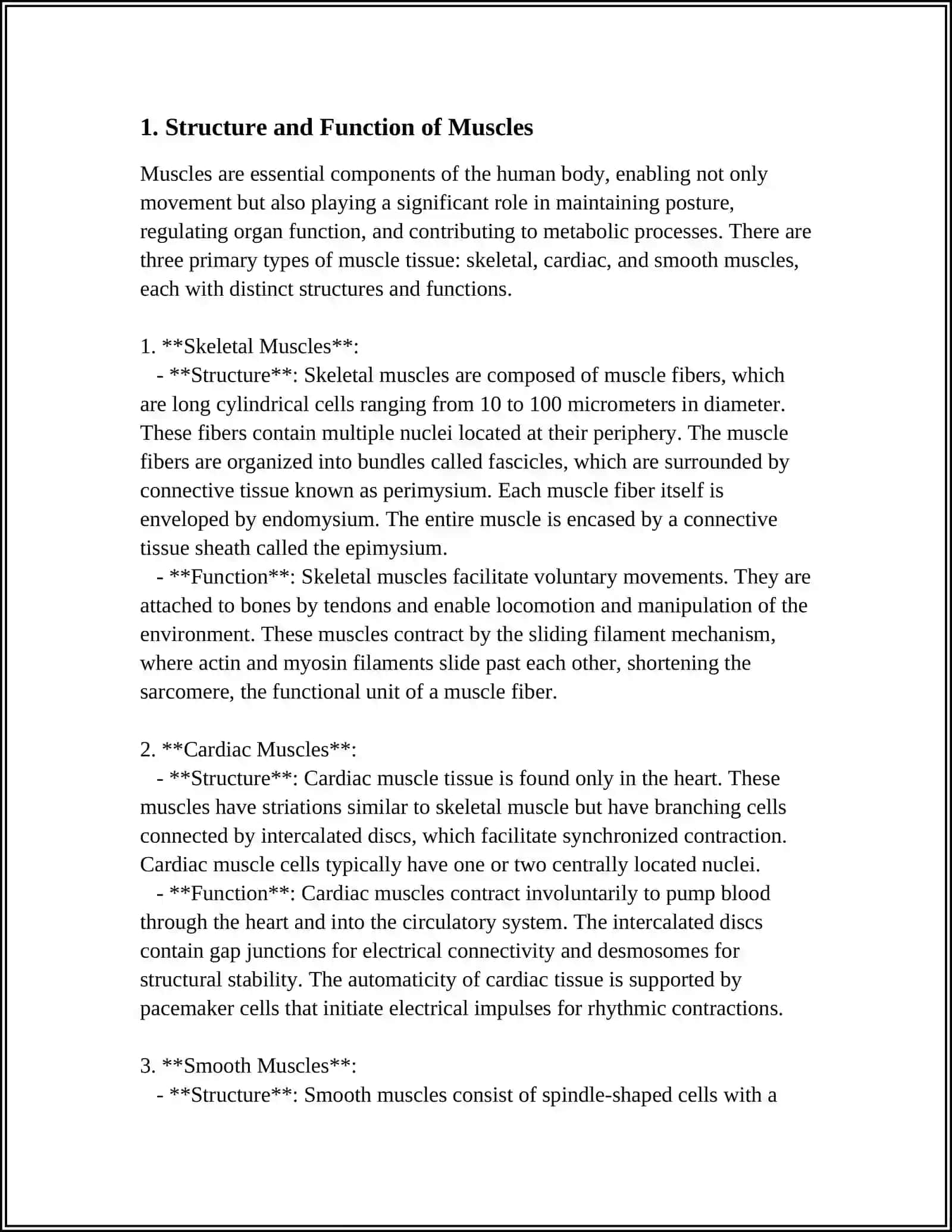 THE LECTURE ON MUSCLES 3