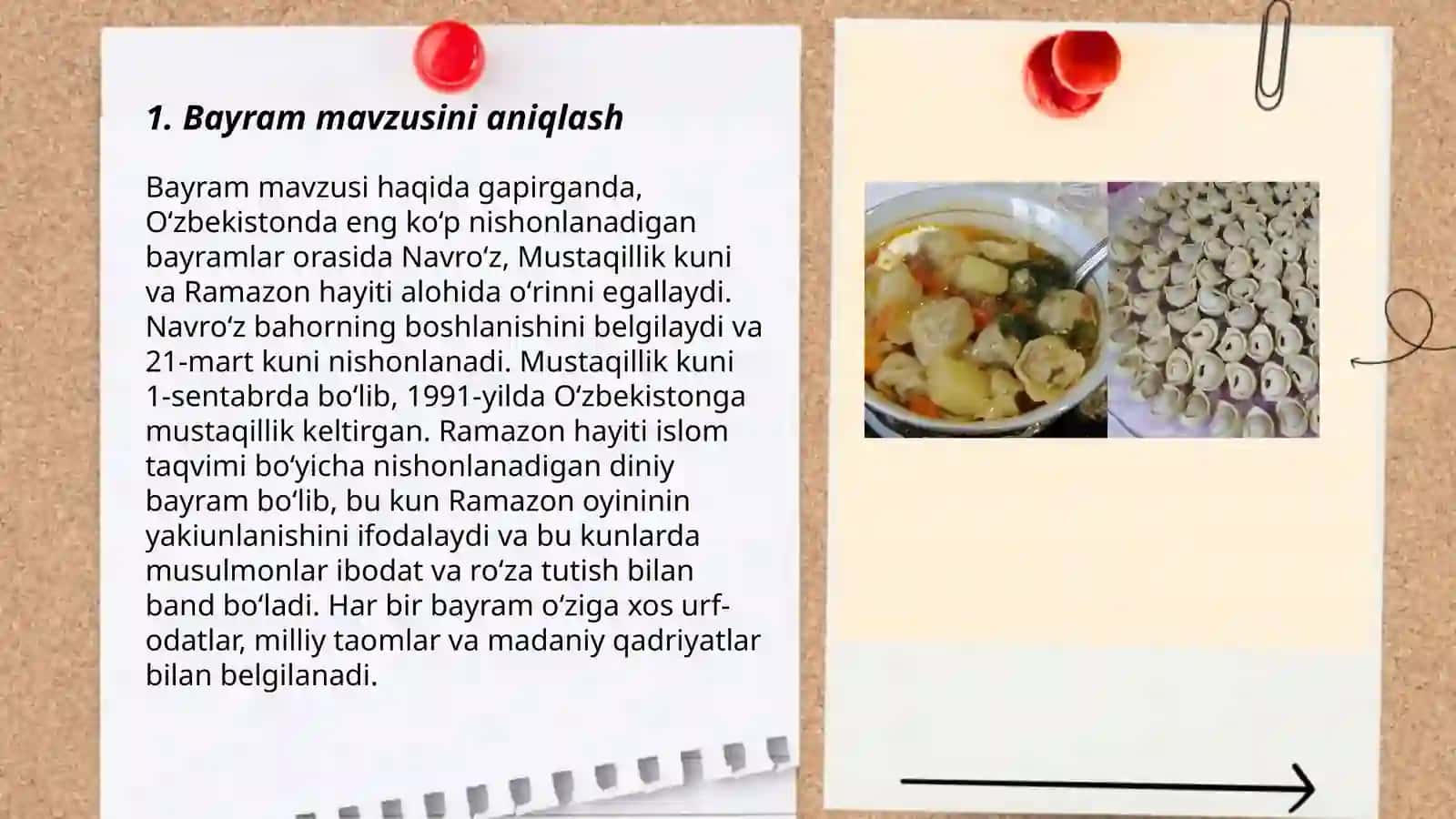 Bayram ssenariylarini tayyorlash 3