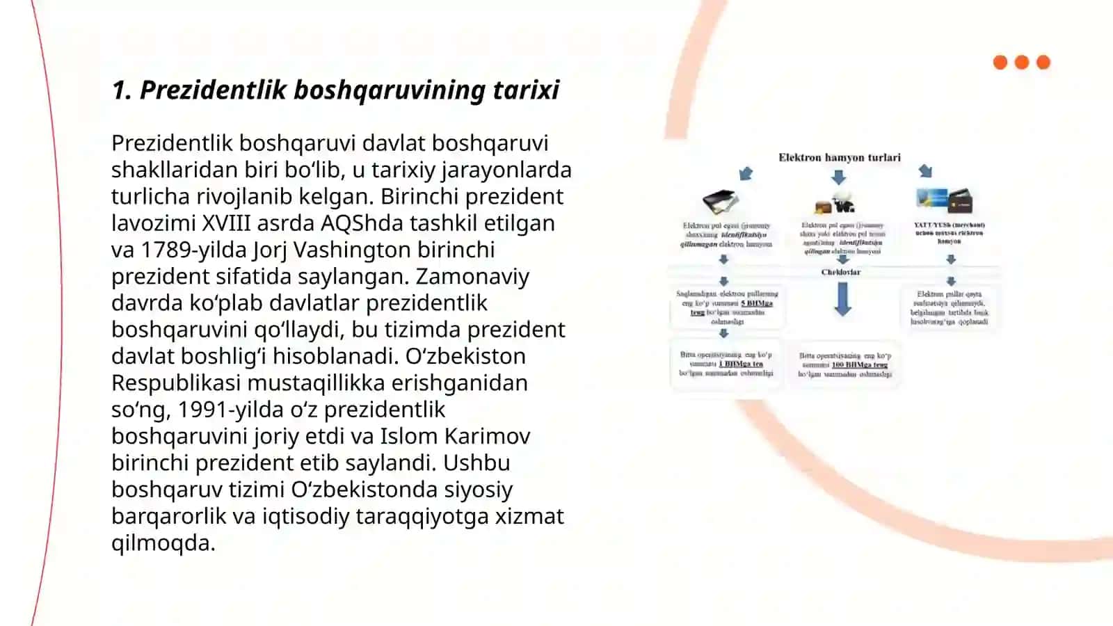 Ózbekistonda presidentlik boshqaruvi tizimi 3