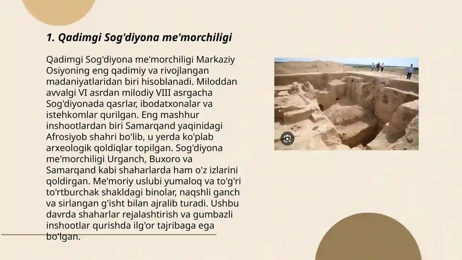 Qadimgi Sog'diyona me'morchiligi 3