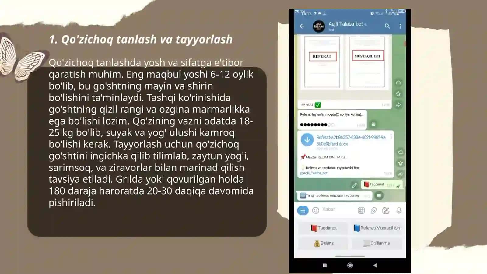 Paxtadan qo'zichoq yasaymiz 3