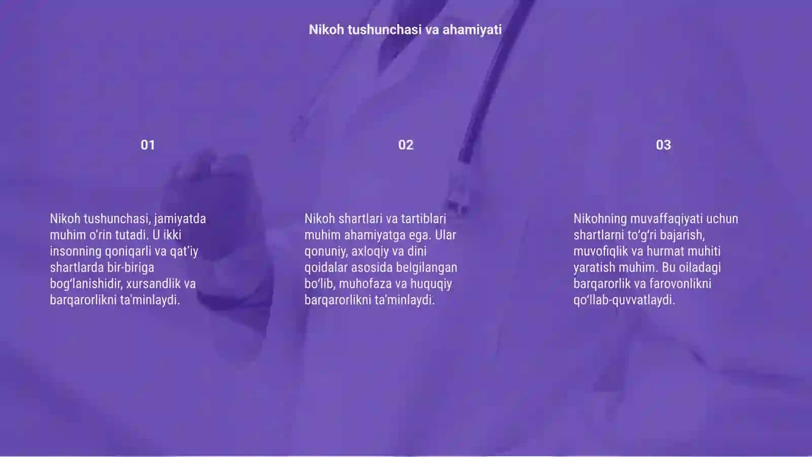 Nikoh tuzish tartibi shartlari 3