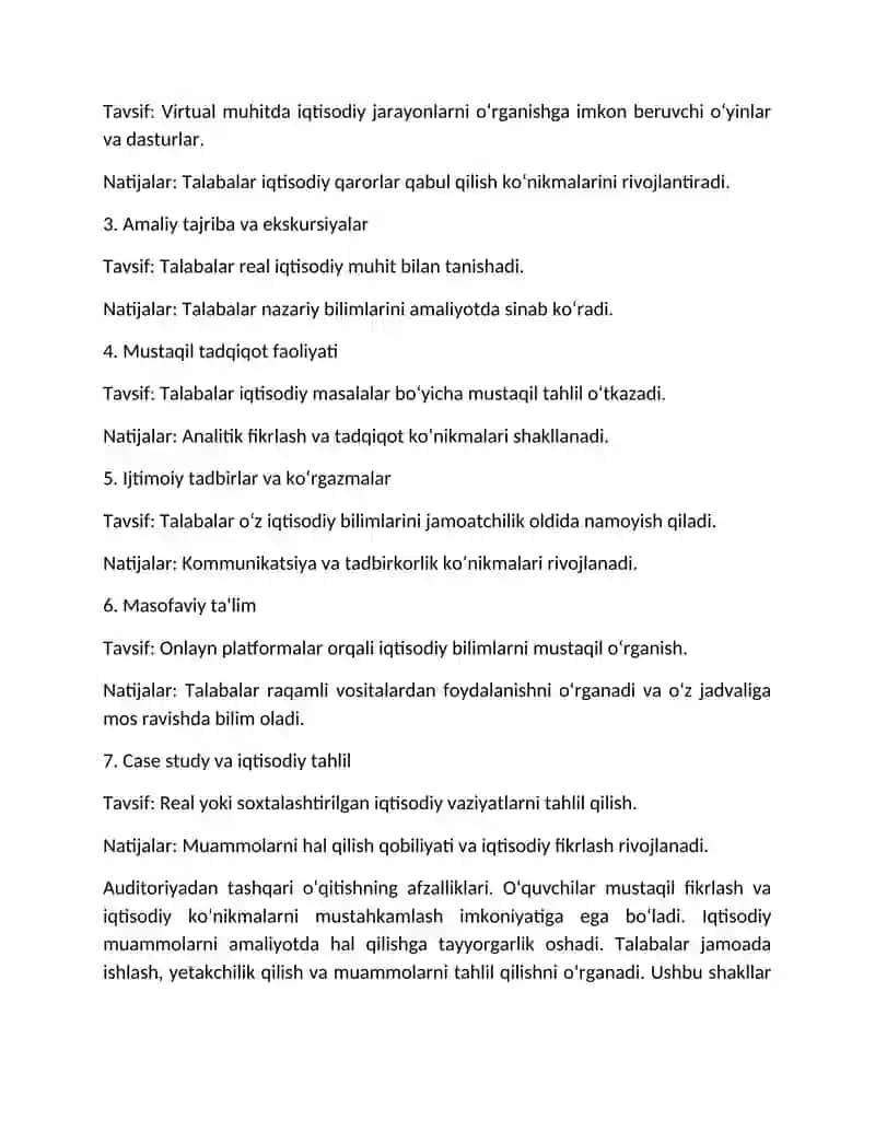 Iqtisodiy bilim asoslari fanidan yakuniy nazorat javoblari 3
