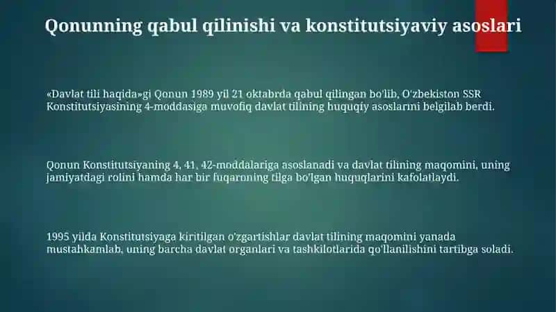 "Davlat tili haqida" 3