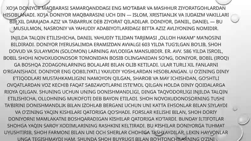 Xoja Doniyor maqbarasi 3