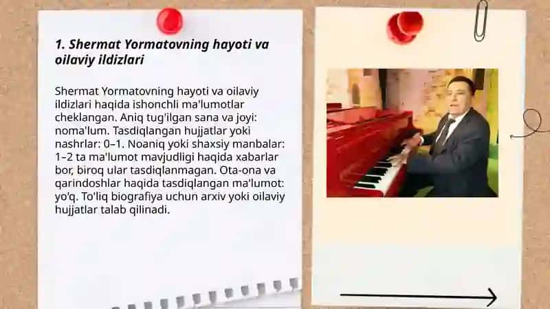 Shermat Yormatov hayoti va ijodi 3