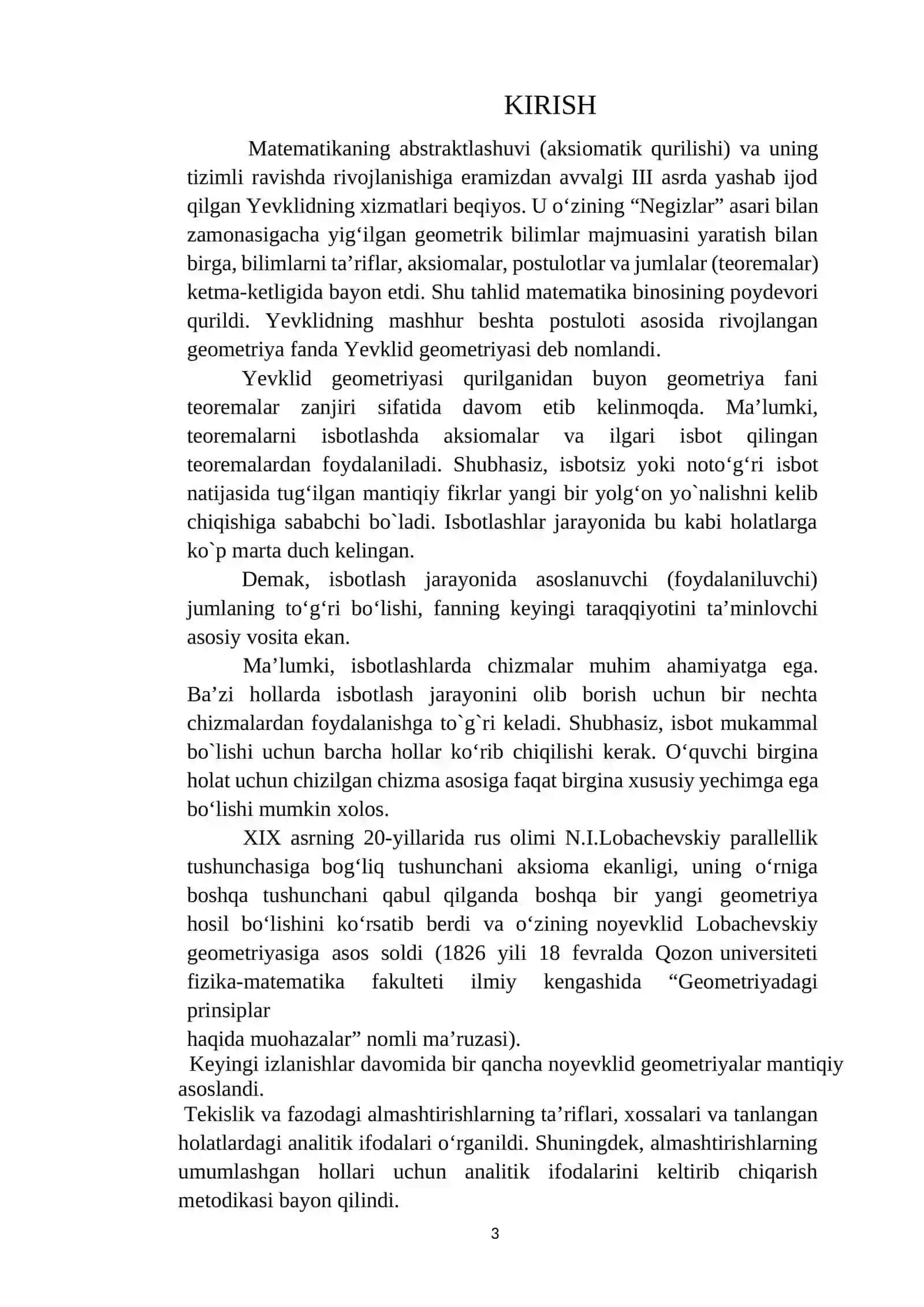 HARAKAT VA UNING TURLARI 3