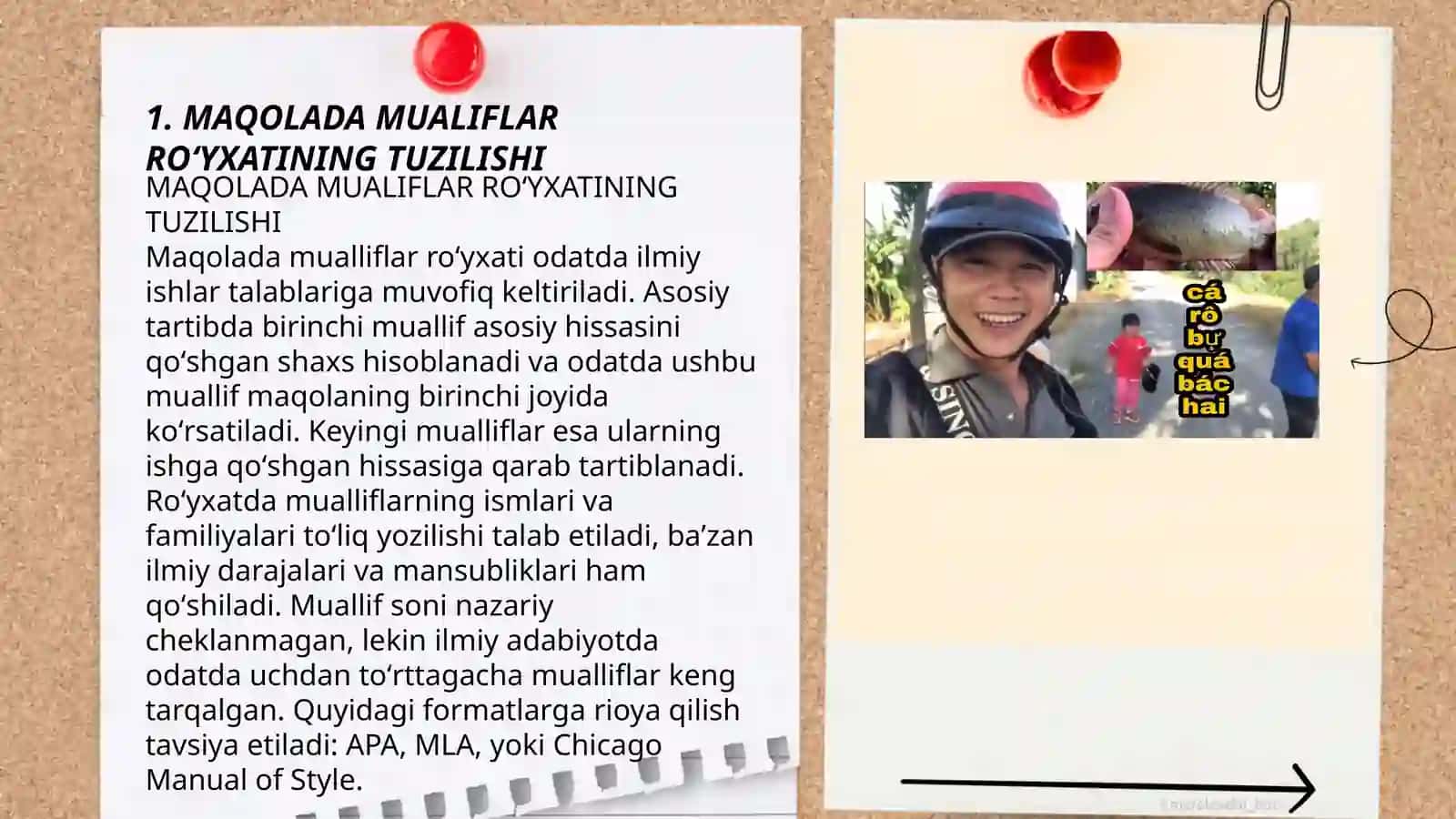 MAQOLADA MUALIFLAR ROʻYXATI, ANNOTATSIYA, KALIT SOʻZLARNI SHAKILLANTRISH 3