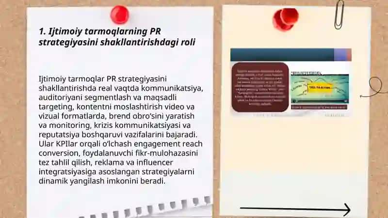 Ijtimoiy tarmoqlarning pr strategiyalariga taʼsiri qanday 3