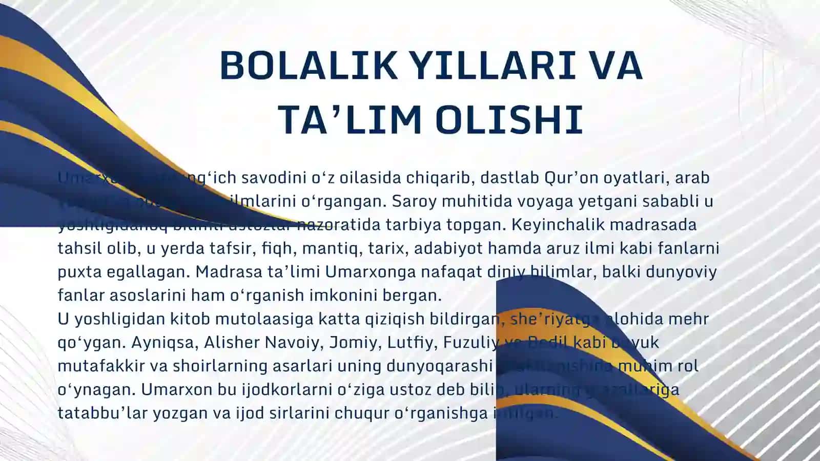 AMIRIY HAYOTI VA IJODI 3