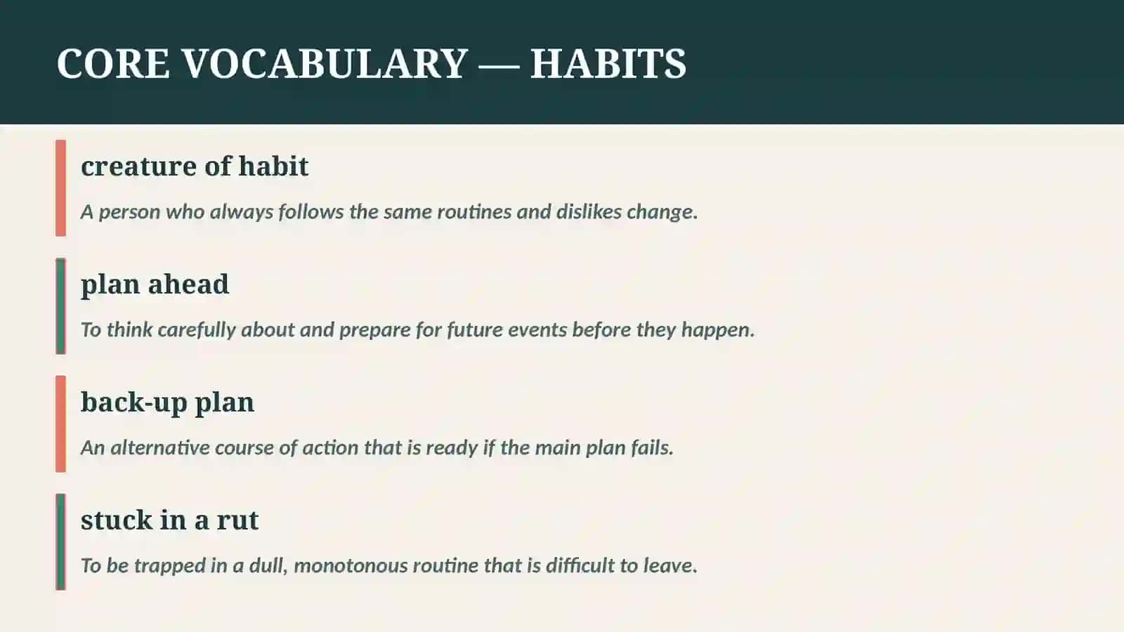 HABITS 3