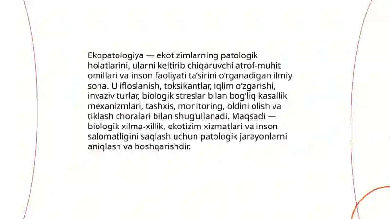 Ekopatologiyalar haqida tushuncha 3