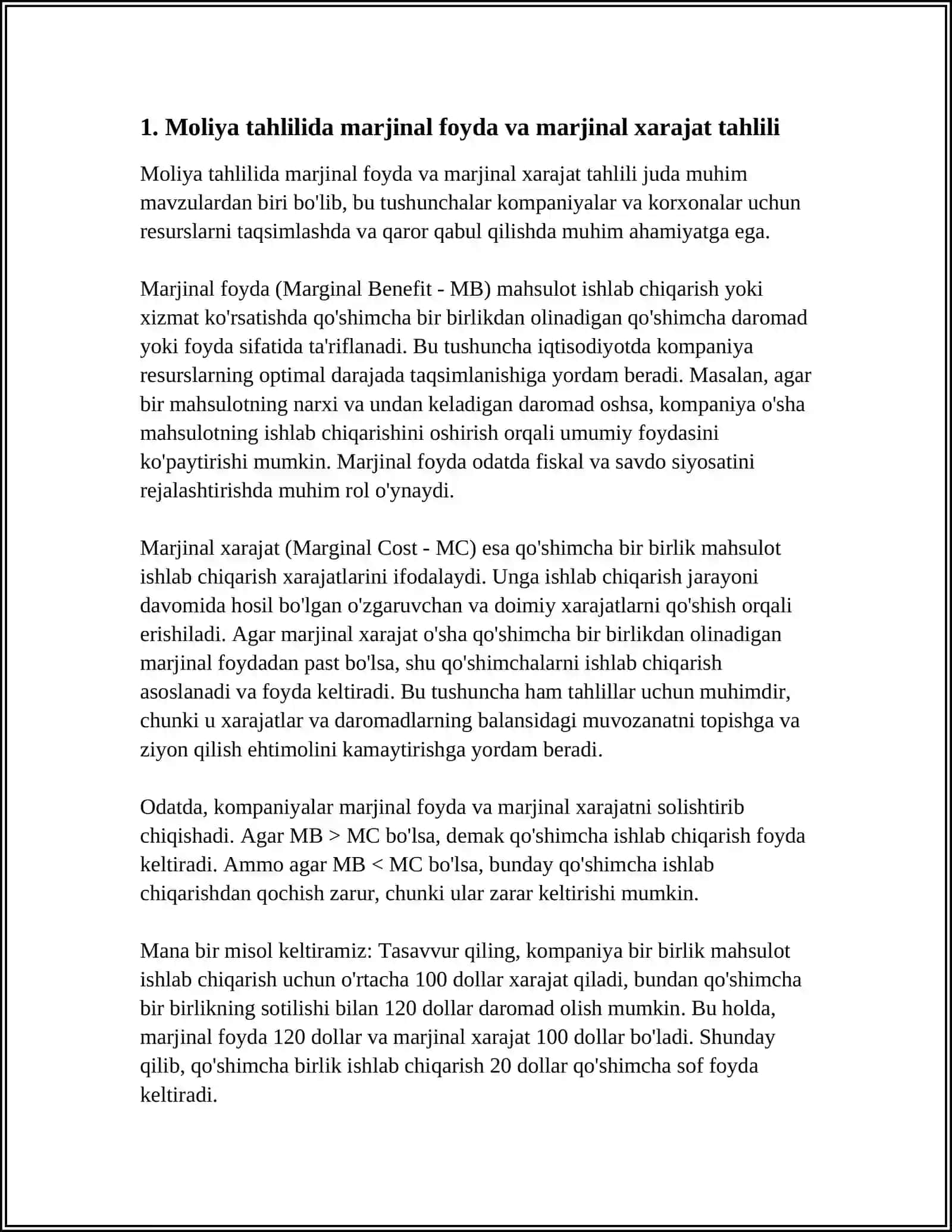 MOLIYAVIY TAHLILDA DIFFERENSIAL HISOB TATBIQLARI 3