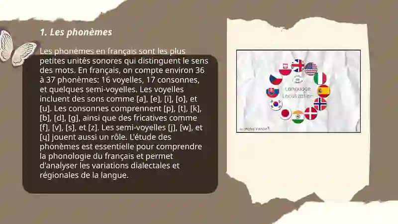 Les unités de la langue française 3