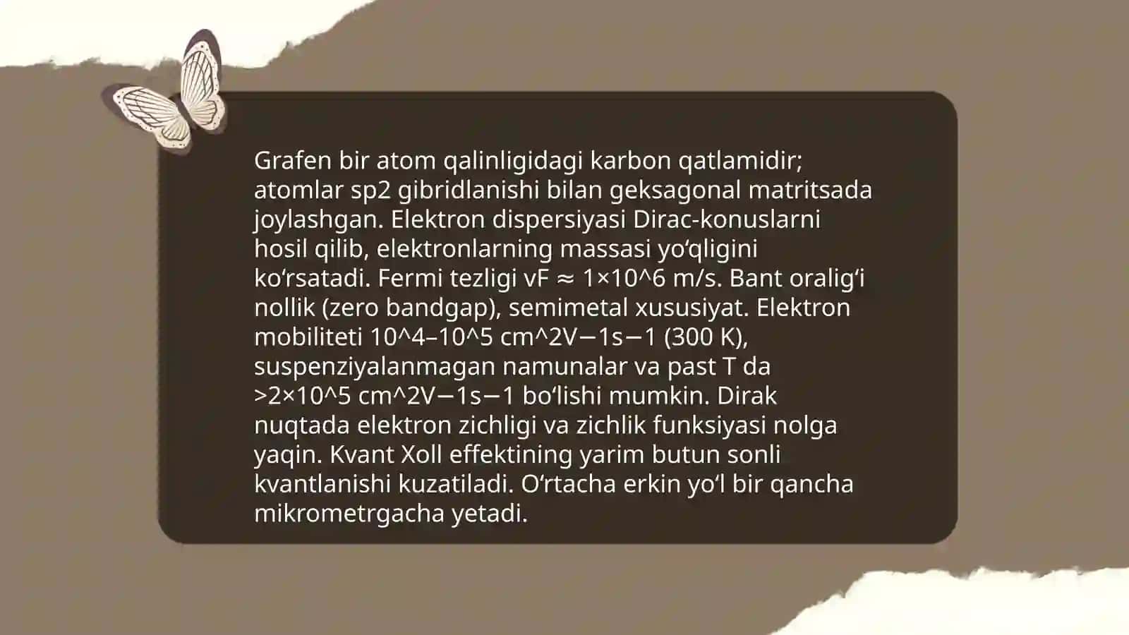 Ikki o'lchamli yarimo’tkazgichlar 3