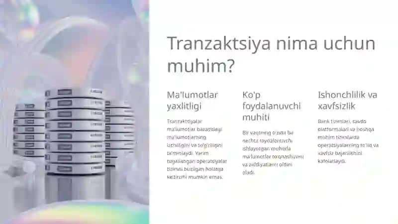 Tranzaktsiyalarni boshqarishda SQL so'rovlari 3