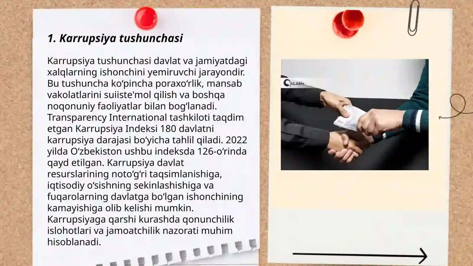 Karrupsiya konunlari va koydalari 3