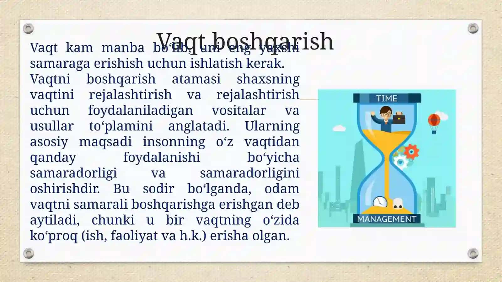 Shaxsiysamaradorlik 3