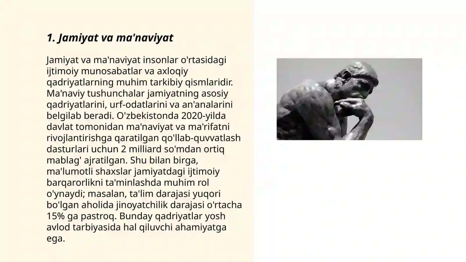 Jamiyat falsafasi 3
