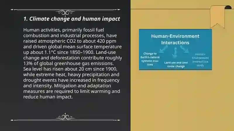 Human and Environment 3