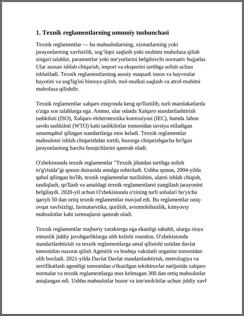 TEXNIK REGLAMENTLAR TOʻGʻRISIDA 3
