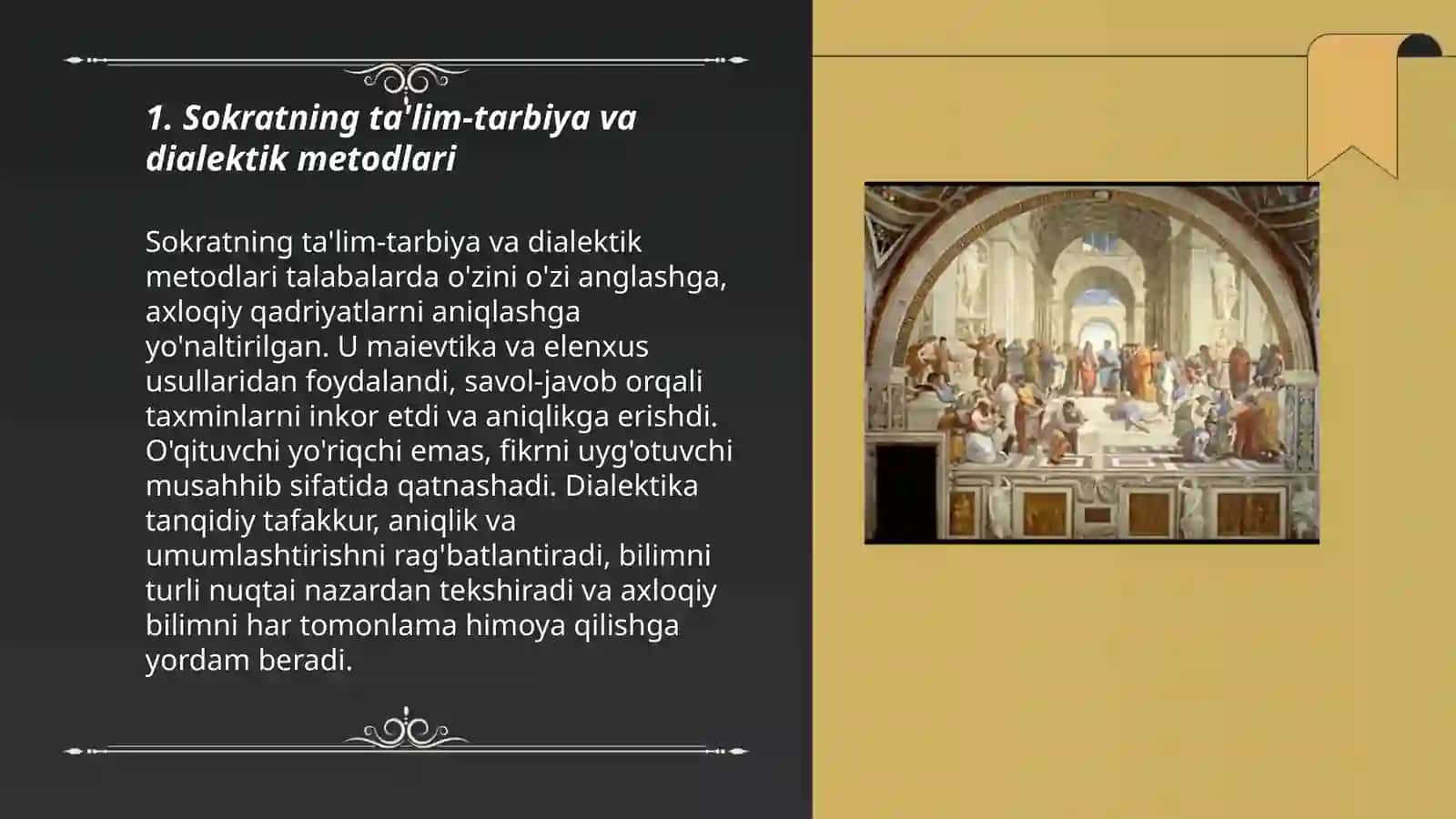 QADIMGI FAYLASUFLARNI PEDAGOGIK QARASHLARI 3