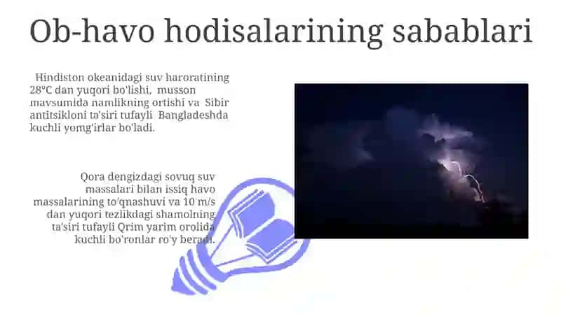 Ob-havo hodisalari 3