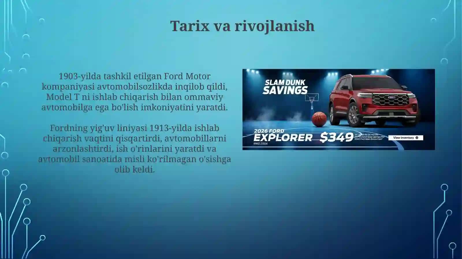 Ford Motor kompaniyasi 3