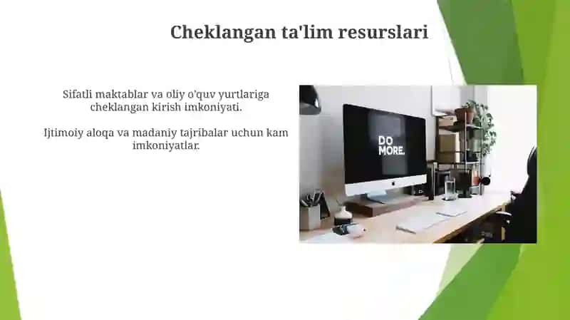Cheklangan ta'lim resurslari 3