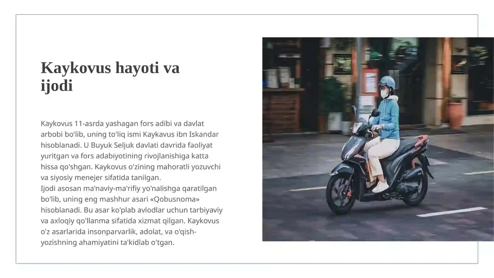 Kaykovusning ''Qobusnoma'' asari va uning tarbiyaviy ahamiyati 3
