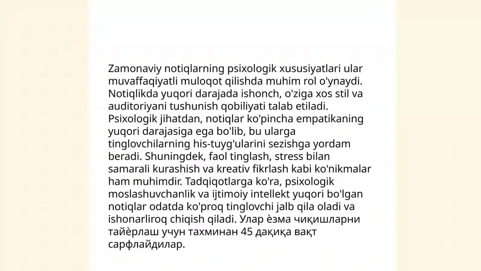 Zamonaviy notiqlar va psixologiya 3